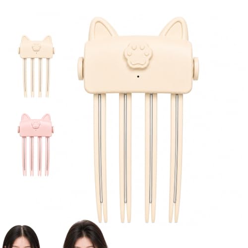Cat Paw Heating Comb Heated Hair Volume Clip for Women - Premium Selection Official Imagery - 1