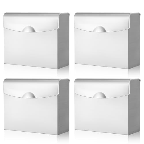 Tioncy 4 Pcs Sanitary Napkin Disposal Receptacle Wall Mount - Tioncy Official Imagery - 1