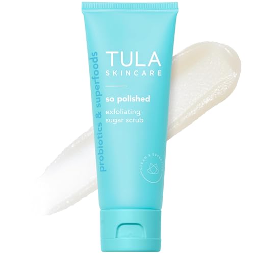 TULA Skincare So Polished Exfoliating Sugar Scrub Face Scrub - Premium Selection Official Imagery - 1