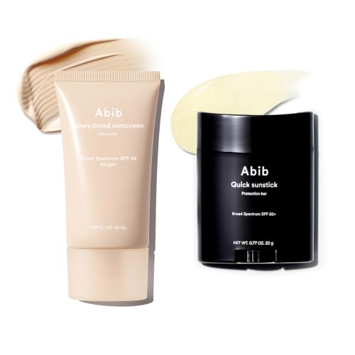 Abib Quick Sunstick Dewy Tinted Sunscreen Glow Tube Duo - Abib Official Imagery - 1