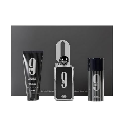 Afnan 9 Pm 3 Piece Set for Men - Afnan Official Imagery - 1