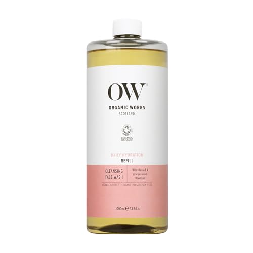 Organic Works Daily Hydration Cleansing Face Wash for Women - Organic Works Official Imagery - 1