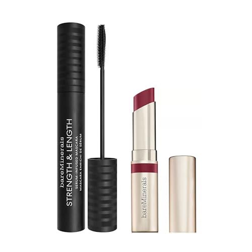 bareMinerals Strength Length Serum Infused Black Mascara - Premium Selection Official Imagery - 1