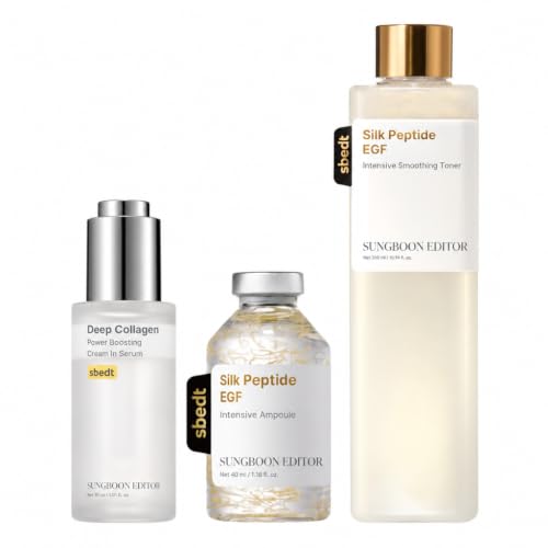 SUNGBOON EDITOR Glow Firming Trio Silk Peptide EGF Toner - SUNGBOON EDITOR Official Imagery - 1
