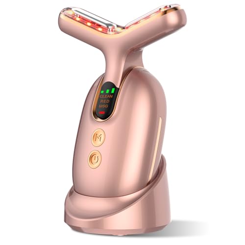 Micro Current Face Beauty Device 3 Modes Red Light Therapy - OUJEALEE Official Imagery - 1
