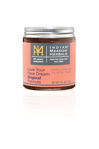 Indian Meadow Herbals Cream Love Your Face 4 Ounce - Indian Meadow Herbals Official Imagery - 1