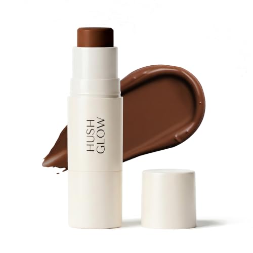 HushGlow Under eye Concealer Stick with Built in Brush Deep - Hush Glow Official Imagery - 1