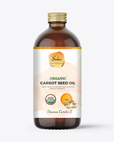 SULU ORGANICS Carrot Seed Oil USDA Organic Cold Pressed - SULU ORGANICS Official Imagery - 1
