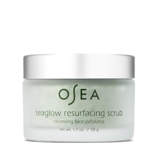 OSEA Seaglow Resurfacing Scrub 2 in 1 Face Cleanser 1 7 oz - OSEA Official Imagery - 1