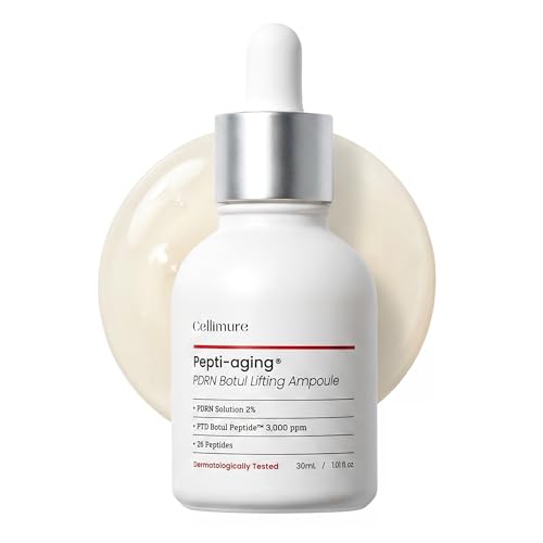PDRN Peptide Ampoule Korean Anti Aging Serum 1 01 fl oz - Cellimure Official Imagery - 1