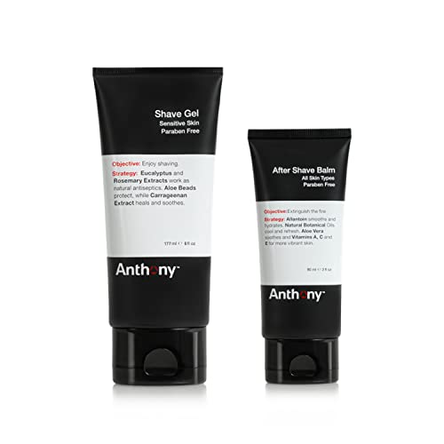 Anthony Shave Duo Shave Gel for Men with Sensitive Skin and - Anthony Official Imagery - 1
