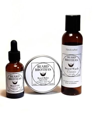 Beard Brothas All in One Beard Grooming Set Beard Oil - Beard Brothas Official Imagery - 1