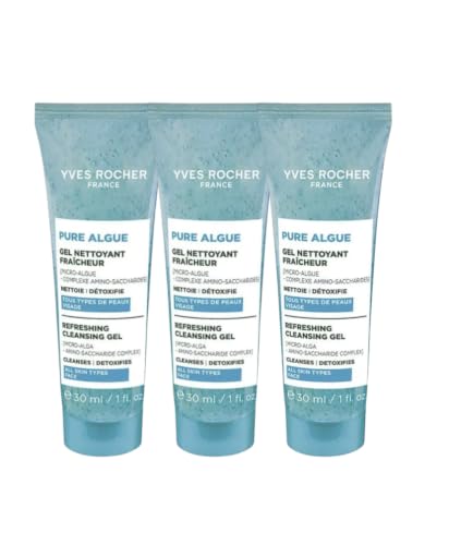 Yves Rocher Pure Algue Refreshing Cleansing Face Gel Mini - YVES ROCHER FRANCE Official Imagery - 1