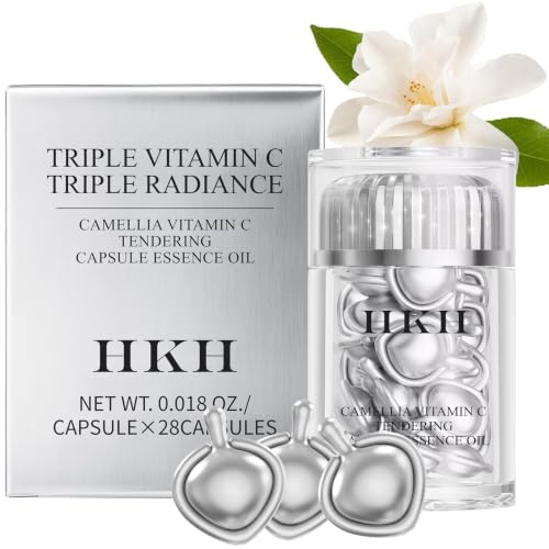 HKH Vitamin C Serum Capsules for Face 28 Count Travel - HKH Official Imagery - 1