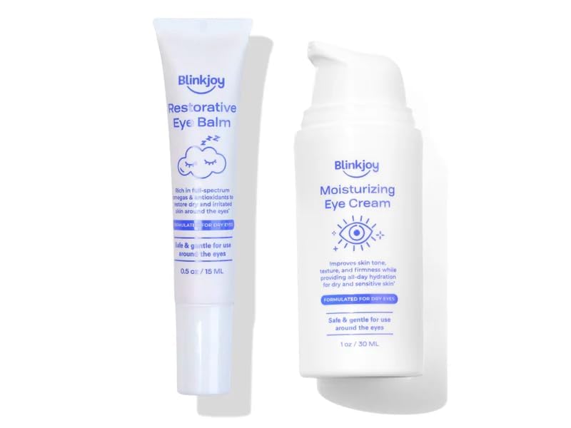 Blinkjoy Eye Balm Moisturizing Eye Cream Bundle Hydrating - Blinkjoy Official Imagery - 1