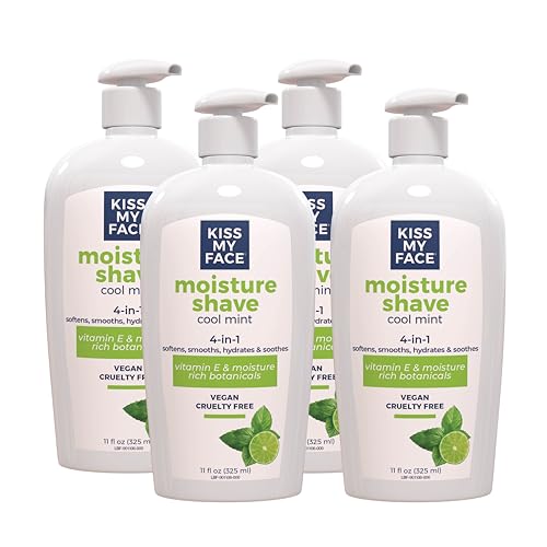 Kiss My Face Moisture Shave Cream Cool Mint Shaving Cream - Kiss My Face Official Imagery - 1