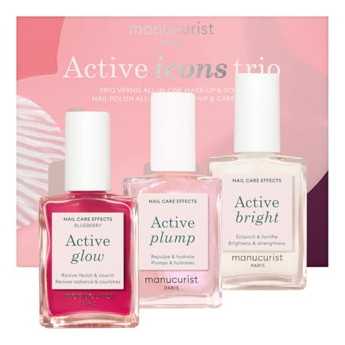 Manucurist Active Icons Trio Blueberry Shine Plump Set - Manucurist Official Imagery - 1