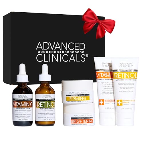 Advanced Clinicals Day To Night 6 Piece Skin Care Set Gift - Advanced Clinicals Official Imagery - 1