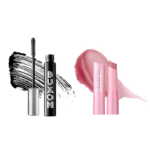 BUXOM Lash Volumizing Mascara Full On Plumping Lip Glow Balm - Premium Selection Official Imagery - 1