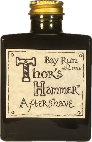 Lime Bay Rum Aftershave Thor s Hammer Limited Edition 5 oz - Freyja's Magic Official Imagery - 1