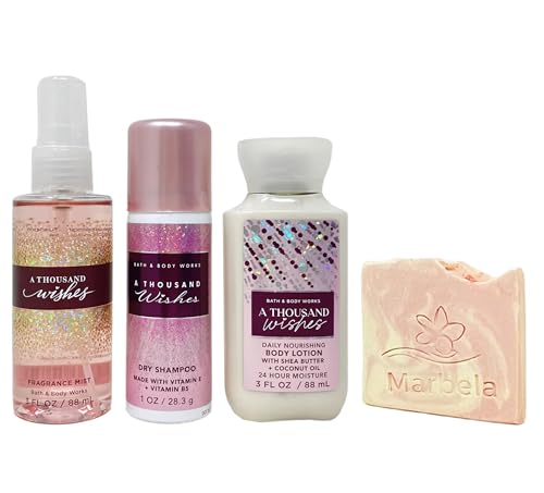 Bath Body Works A Thousand Wishes Mini Trio Gift Set - Bath & Body Works Official Imagery - 1