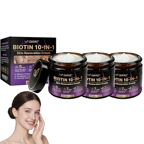 Qiawi Biotin 10 in 1 Skin Restoration Cream 2026 New - APKAPK Official Imagery - 1