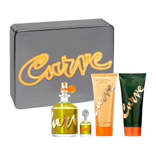 Liz Claiborne Curve 4 Pc Gift Set for Men 4 2 Fl Ounce - Liz Claiborne Official Imagery - 1