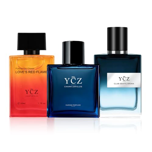 Ycz 3 Pack Men s Eau de Parfum Gift Set 1 7 Fl Oz - Ycz Official Imagery - 1