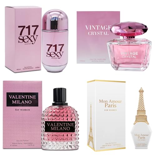 A CENTER 4PCS Perfume Set for Women - A CENTER Official Imagery - 1