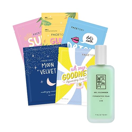 FACETORY Collection Set 1 and Urban Calm Gel Cleanser - FACETORY Official Imagery - 1
