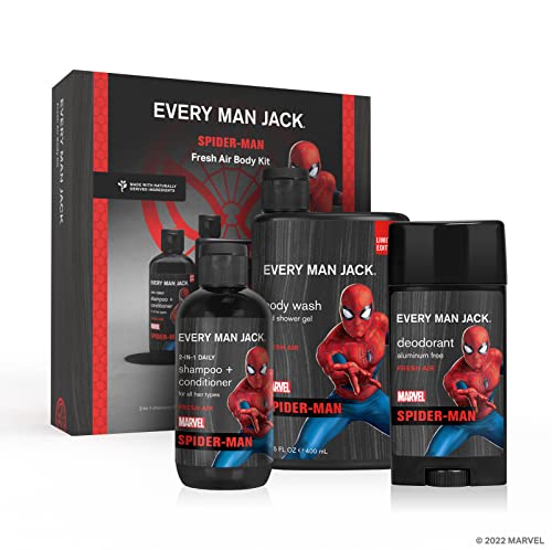 Every Man Jack Spider Man Body Set - Every Man Jack Official Imagery - 1