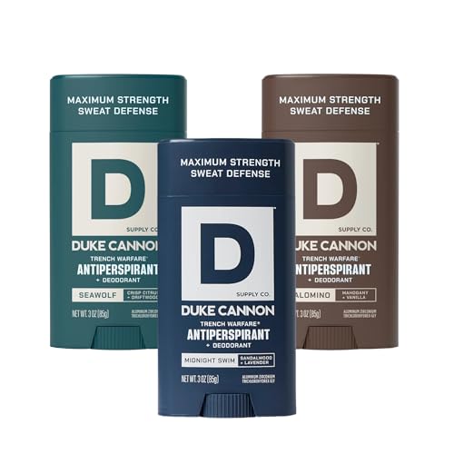 Duke Cannon Antiperspirant Deodorant for Men 3 Pack Bundle 3 - Duke Cannon Supply Co. Official Imagery - 1