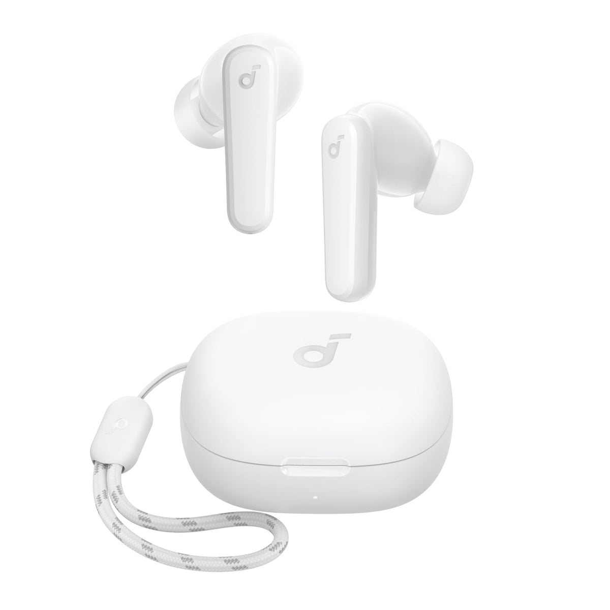 soundcore by Anker P20i True Wireless Earbuds with Big Bass – White, Plastic