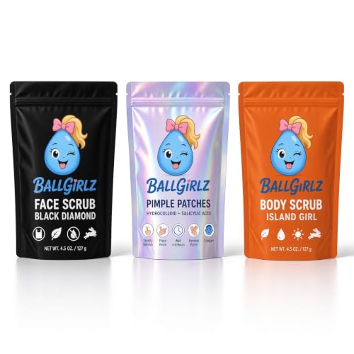 Ballgirlz GamePlan Face and Body Care Kit Designed for and - Ballboyz Official Imagery - 1
