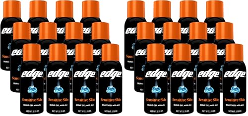 Edge Shaving Gel for Men Sensitive Skin with Aloe Shave Gel - Edge Official Imagery - 1