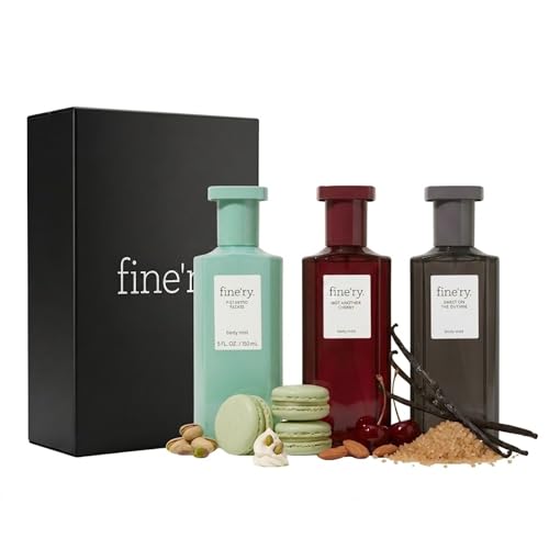 Fine ry Body Mist Gift Set Gourmand Fragrance Spray Trio - Fine'ry Official Imagery - 1