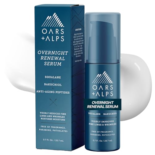Oars Alps Overnight Renewal Face Serum Anti Aging 1pk 0 7 Fl - Oars + Alps Official Imagery - 1