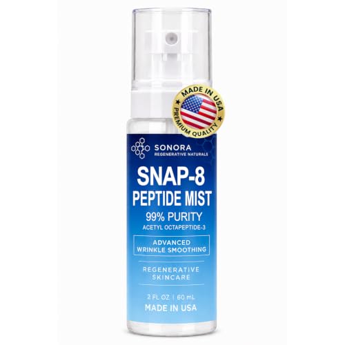 Sonora Supply Co. 10% Snap-8 Peptide Wrinkle Freezing Mist - 99% Purity Snap-8 (Acetyl Octapeptide-3) - MADE IN USA - B-