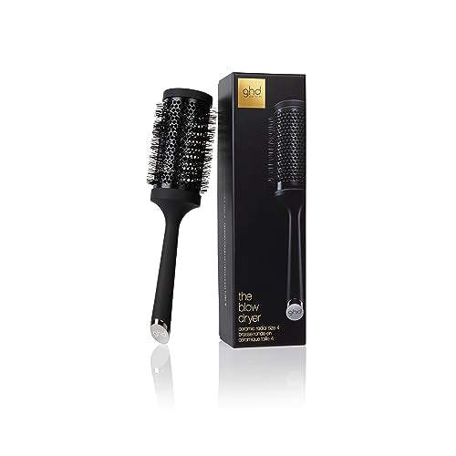 ghd Ceramic Vented Natural Bristle Round Brushes - Premium Selection Official Imagery - 1