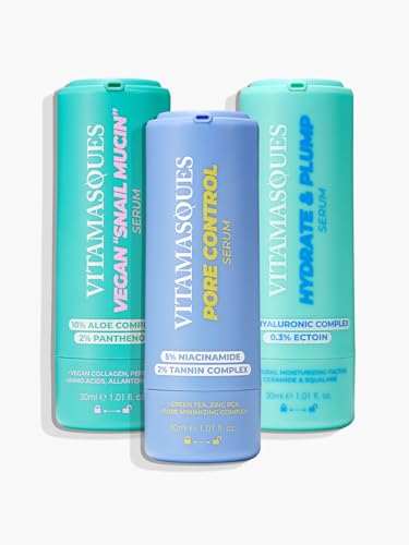 Trio Glow Serum Skincare Set - Vitamasques Official Imagery - 1