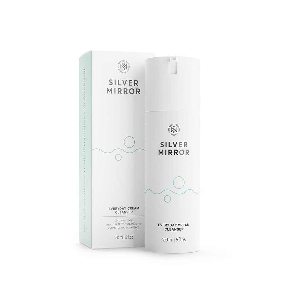 Facial Cleanser for All Skin Types with Grapeseed Oil 5 fl - Silver Mirror Official Imagery - 3
