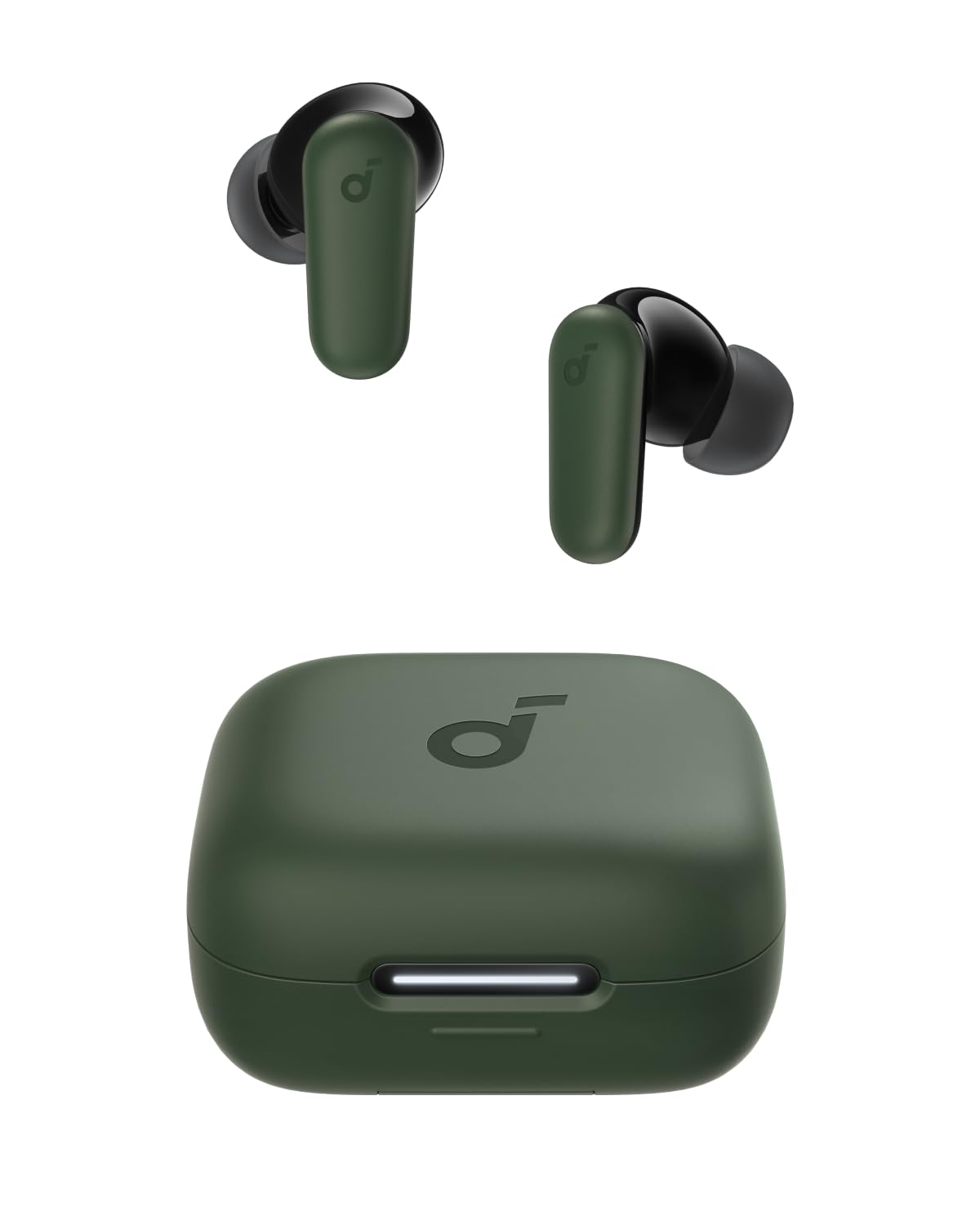 Soundcore P30i by Anker Noise Cancelling Earbuds Hands Free – Green, Plastic, 10 millimeters