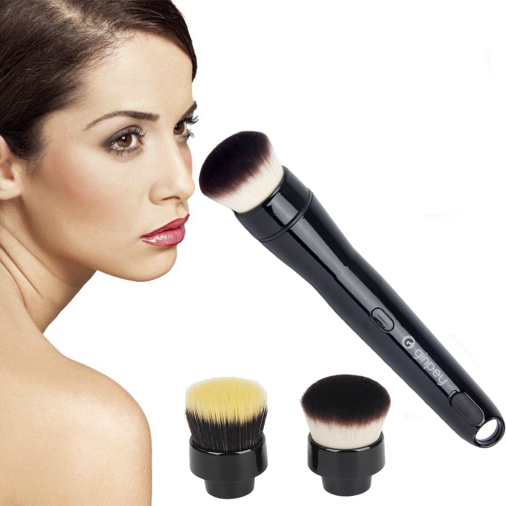 Electric Rotating Makeup Brush Professional Foundation and - Ginpey Official Imagery - 3