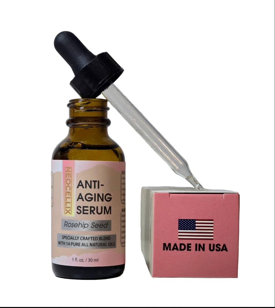 Anti Aging Oil Serum Made From 14 Pure All Natural Oils - Neogentek Official Imagery - 3