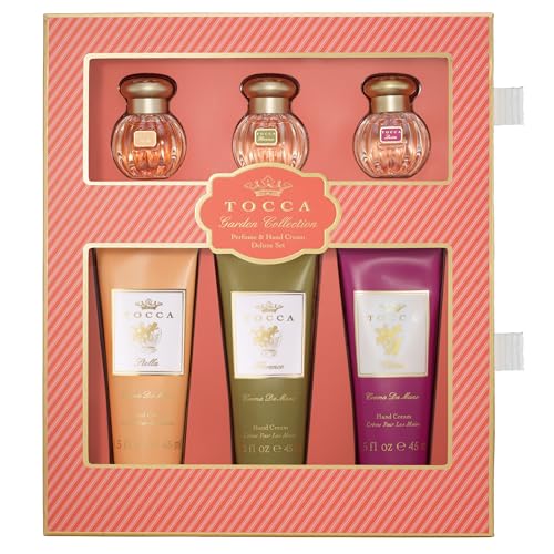 Tocca Garden Collection Mini Perfume Hand Cream Deluxe Gift - Tocca Official Imagery - 1