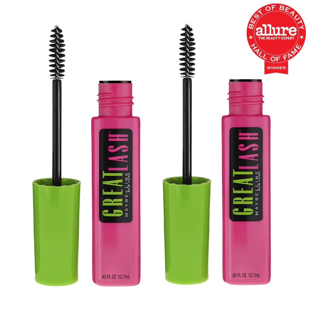 Maybelline Great Lash Washable Mascara Makeup Volumizing – close-up detail