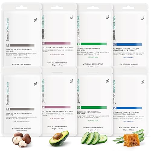JUMAN Dead Sea Minerals Mud Mask Sampler Set - JUMAN Official Imagery - 1