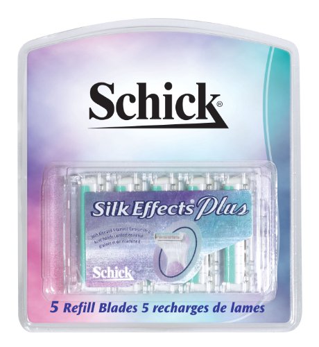 Schick Silk Effects Plus Razor Refill 5 Count - Schick Official Imagery - 1