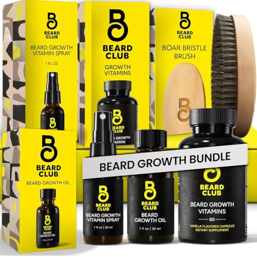 Beard Club Premium Beard Growth Kit - The Beard Club Official Imagery - 1