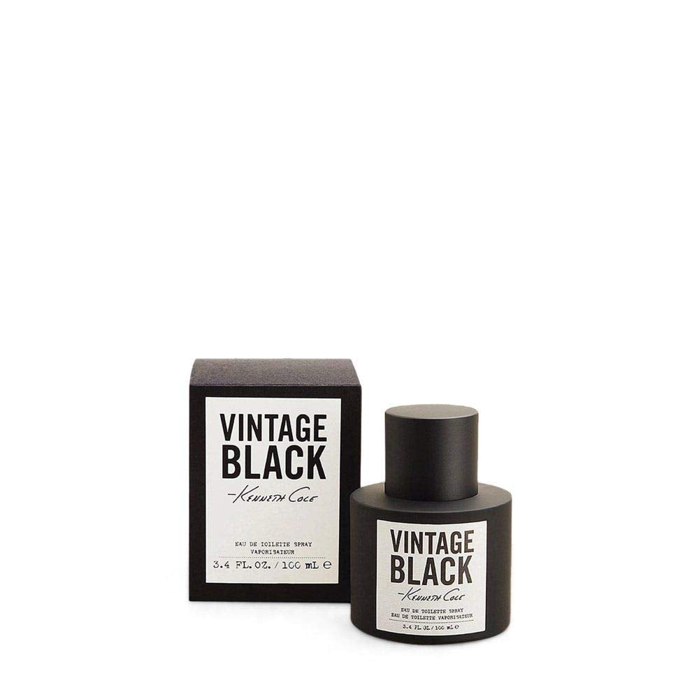 Kenneth Cole New York Kenneth Cole Vintage Black Body Spray for Men 6 0 Fl Oz – packaging and label